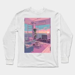 Lofi Aesthetic Art Long Sleeve T-Shirt